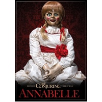 The Conjuring Refrigerator Magnet - Annabelle Horror Movie Advance Poster