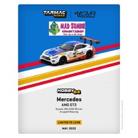 Tarmac Works Hobby 64 - Mercedes AMG GT3 Suzuka 10hours 2018 Winner Gruppe M Racing - Limited to 1248pcs
