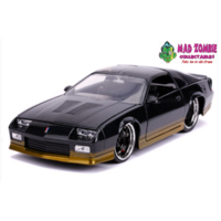 Bigtime Muscle 1:24 Scale Chevy Camaro 1985 Metallic Black