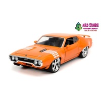Bigtime Muscle 1:24 Scale Plymouth GTX 1972 Orange