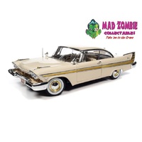 Auto World 1:18 Scale - 1957 Plymouth Fury (Sand Dune White)