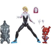 Spider-Man Marvel Legends 6-Inch Spider-Gwen with Peter Porker Action Figure