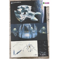 Stargate SG-1 Conceptual Art Poster - Fragile Balance - Autographed Limited Edition 8/1000