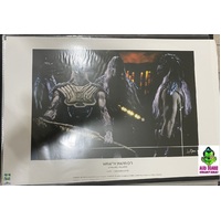 Stargate Atlantis Portfolio Art Print - Wraith Warrior