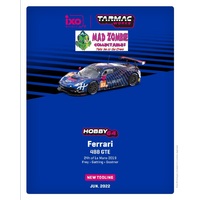 Tarmac Works Hobby 64 - Ferrari 488 GTE 24h of Le Mans 2019 Frey / Gatting / Gostner