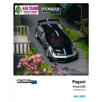 Tarmac Works Global 64 - Pagani Huayra BC Grigio Mercurio