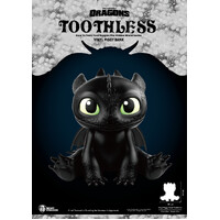 How to Train Your Dragon Beast Kingdom Large Vinyl Piggy Money Bank - Toothless