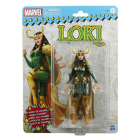 Hasbro Marvel Legends Series Retro 6" Loki Agent of Asgard Figure