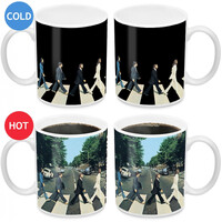 The Beatles Heat Change Coffee Mug - Abbey Road