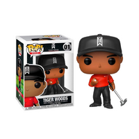 Tiger Woods Red Shirt Pop - HTF