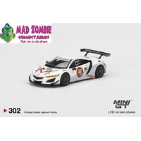 True Scale Miniatures Mini GT 1:64 - Acura NSX GT3 EVO #44 2021 IMSA Daytona 24 Hrs