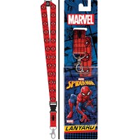 Marvel Spider-Man Lanyard with Logo Badge Holder