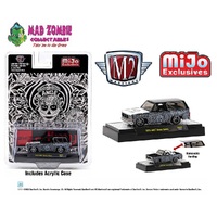 M2 Machines Mijo Exclusives - 1973 Chevrolet GMC Jimmy Sierra ” Dias De Los Muertos ” 2022 Limited Edition