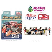 American Diorama 1:64 Pin Up Girls Figure Set