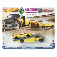 Hot Wheels 1:64 Team Transport 2021 N Case GRK67 CORVETTE C8 ISMA 1 / CARRY ON