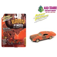 Johnny Lightning 1:64 Barn Finds 1969 Dodge Charger R/T Rusted Weathered With Faded Graphics 01