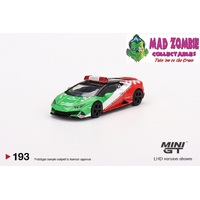 Mini GT 1:64 - Lamborghini Huracán EVO Bologna Airport 2020 Follow-Me Car