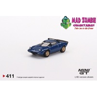 Mini GT 1:64  - Lancia Stratos HF Stradale Bleu Vincennes