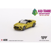 Mini GT 1:64  - Bentley Mulliner Bacalar Yellow Flame