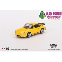 Mini GT 1:64 Scale - RUF CTR 1987 Blossom Yellow