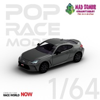 Pop Race 1:64 Scale - Toyota GR86 Grey