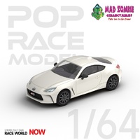 Pop Race 1:64 Scale - Toyota GR86 White