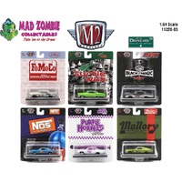 M2 Machines Auto-Drivers 1:64 Scale  Release 83 Assortment (6 styles)