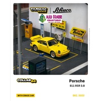 Tarmac Works Collab 64 - Porsche 911 RSR 3.8 Yellow