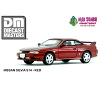 Diecast Masters 1:64 Scale - Nissan Silvia S14 Red