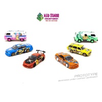 Tarmac Works X One Piece Model Car Collection Vol 1 with 6 Models Included