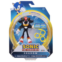 Sonic the Hedgehog 4" Articulated Figure with Accessory Wave 8 - Shadow