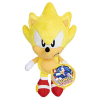 Sonic the Hedgehog Basic Plush 9" Wave 5 - Super Sonic
