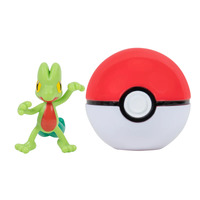 Pokémon Clip 'N' Go Poké Ball - Treecko + Poke Ball Figure