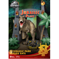 Jurassic Park Beast Kingdom D Stage - Park Gate Statue