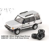 BM Creations 1:64 Scale - Land Rover 1988 Discovery 1 - Silver