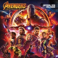 Avengers Infinity War 2019 Calendar - Square Wall Format