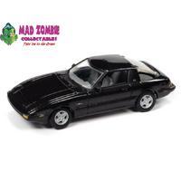 Johnny Lightning 1:64 Classic Gold 2022 Release 2 - 1982 Mazda RX-7 (Tornado Silver Metallic)
