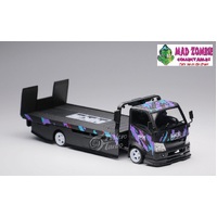 Micro Turbo 1/64 HKS Flat Bed Tow Truck