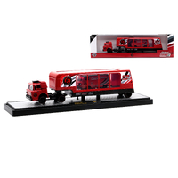 M2 Machines Auto Haulers 1:64 Scale Release 54 - 1970 Ford C-950 & 1965 Ford Econoline Van