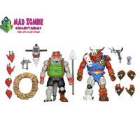 Teenage Mutant Ninja Turtles - Dirtbag and Groundchuck TMNT (Cartoon) 7" Figures - 2 Pack