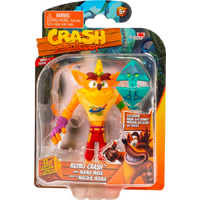 Crash Bandicoot 4.5” Action Figure (Wave 1) - Retro Crash with Ika Ika Mask