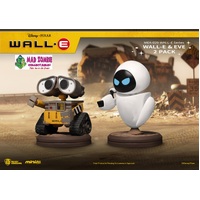 Wall-E Mini Egg Attack Statue - Wall-E and Eve 2-Pack