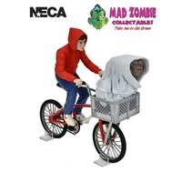 E.T. 40th Anniversary Elliot & E.T. on Bicycle 7" Scale Figure