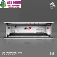 MoreArt - 1:64 Scale Initial D Garage - White