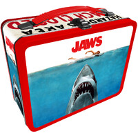 Jaws Hazardous Area Tin Tote Lunch Box