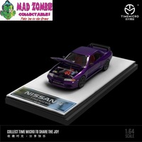 Time Micro 1/64 Scale - Nissan Skyline GTR R32 Midnight Purple