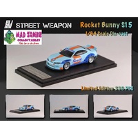 Street Weapon 1:64 Scale - Nissan Silvia Rocket Bunny S15 Gulf - Limited to 299 Pieces World Wide