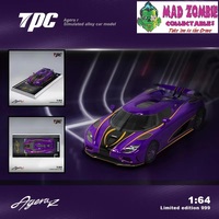TPC 1:64 Scale - Koenigsegg Agera R Purple - Limited to 999 Pieces World Wide