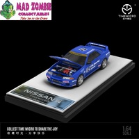 Time Micro 1/64 Scale - Nissan Skyline GTR R32 Calsonic - Limited to 999 Pieces World Wide