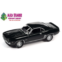 Johnny Lightning 1/64 Muscle Cars 2022 Release 3B - 1969 Chevrolet COPO RS Camaro (MCACN) ( Fathom Green Poly)